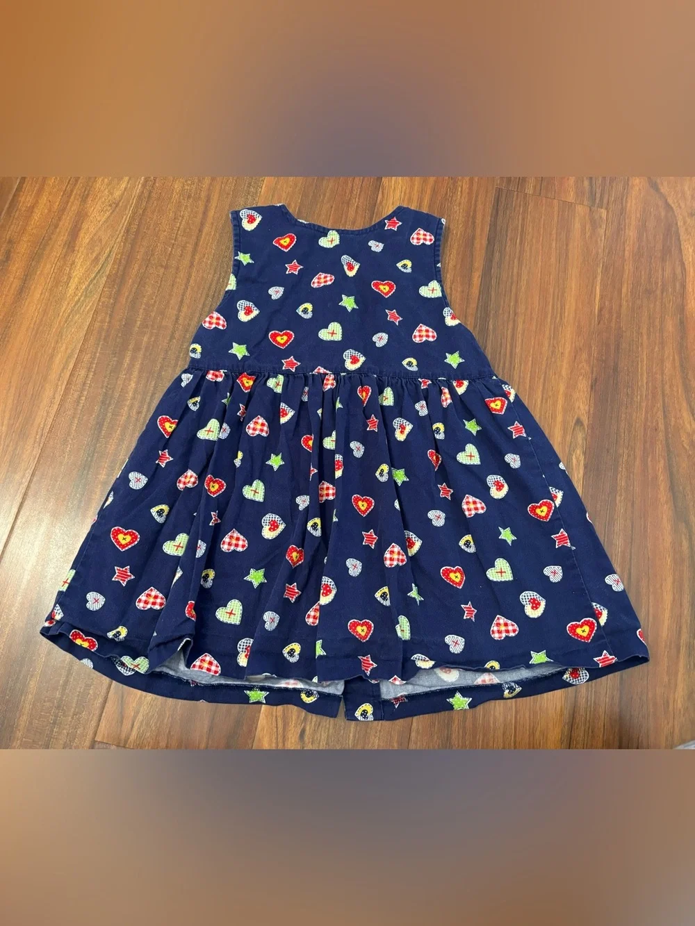 Gymboree Vintage Navy Heart Dress